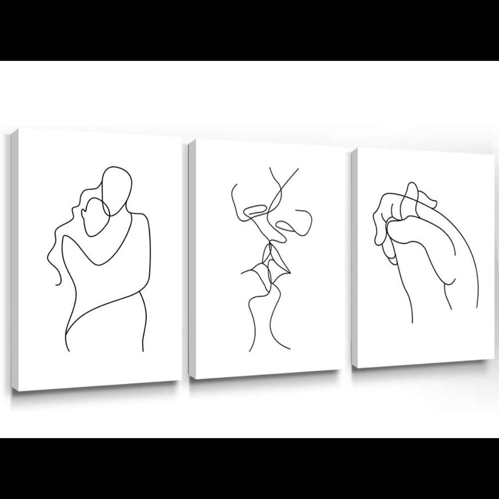 Gronda Black and White Wall Art